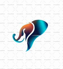 Abstrakter Elefant